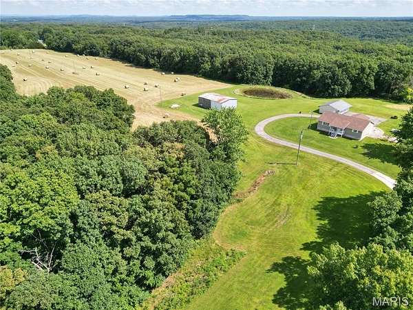 40 Acres of Land with Home for Sale in Bowling Green, Missouri