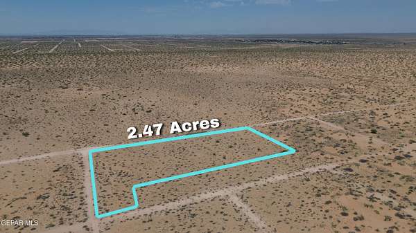 2.47 Acres of Land for Sale in Horizon City, Texas