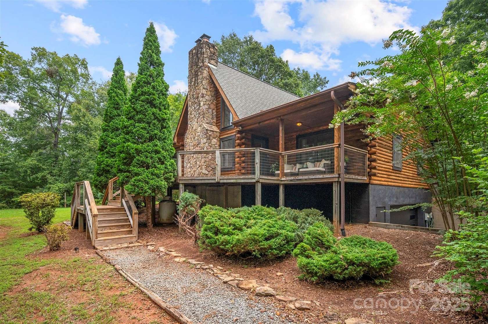 13 Acres of Land with Home for Sale in Rutherfordton, North Carolina