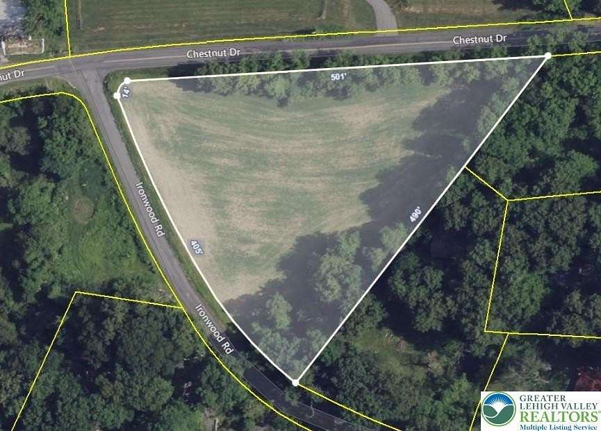 3 Acres of Residential Land for Sale in Lehigh Township, Pennsylvania