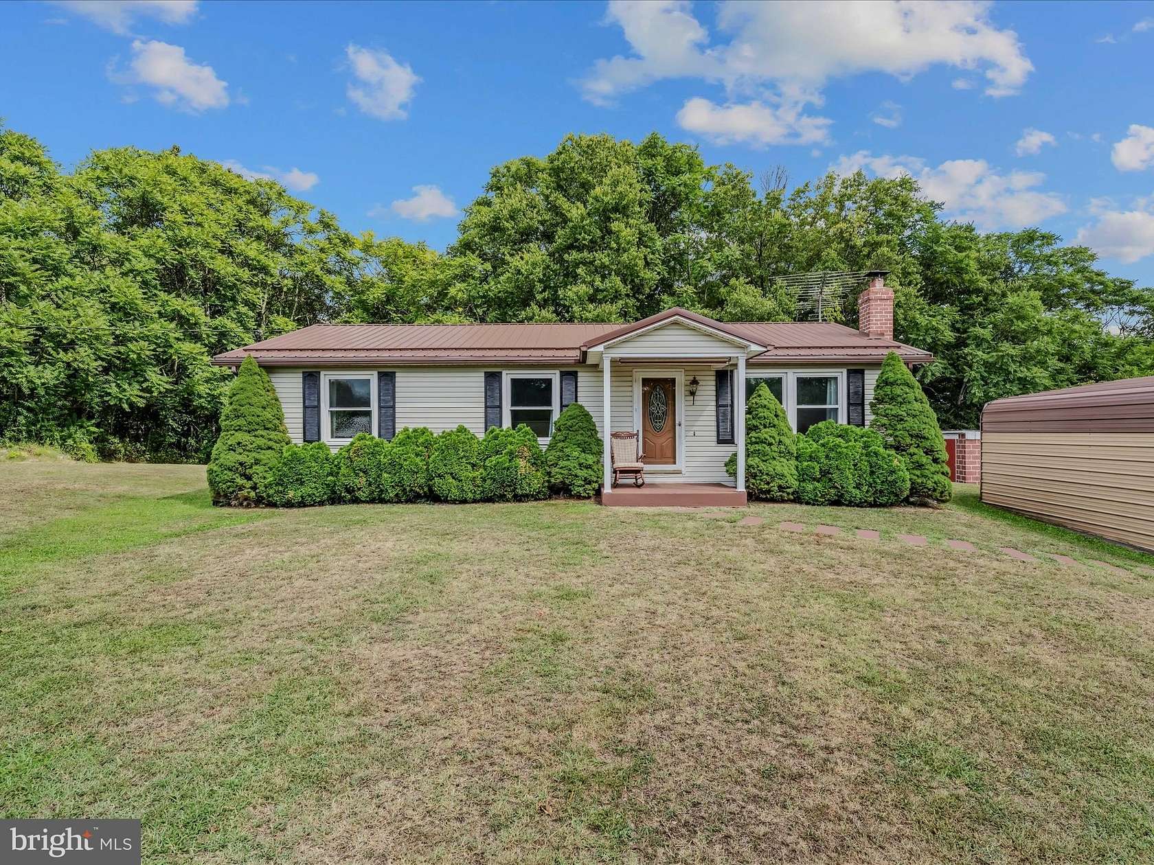 2.22 Acres of Residential Land with Home for Sale in Berkeley Springs, West Virginia