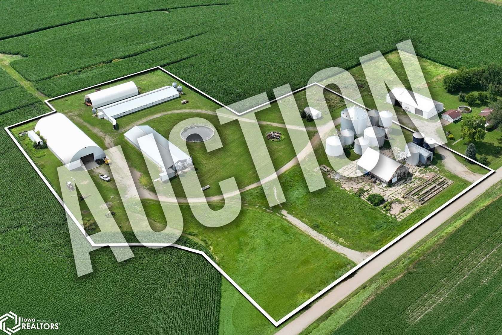 8 Acres of Land for Auction in Ainsworth, Iowa
