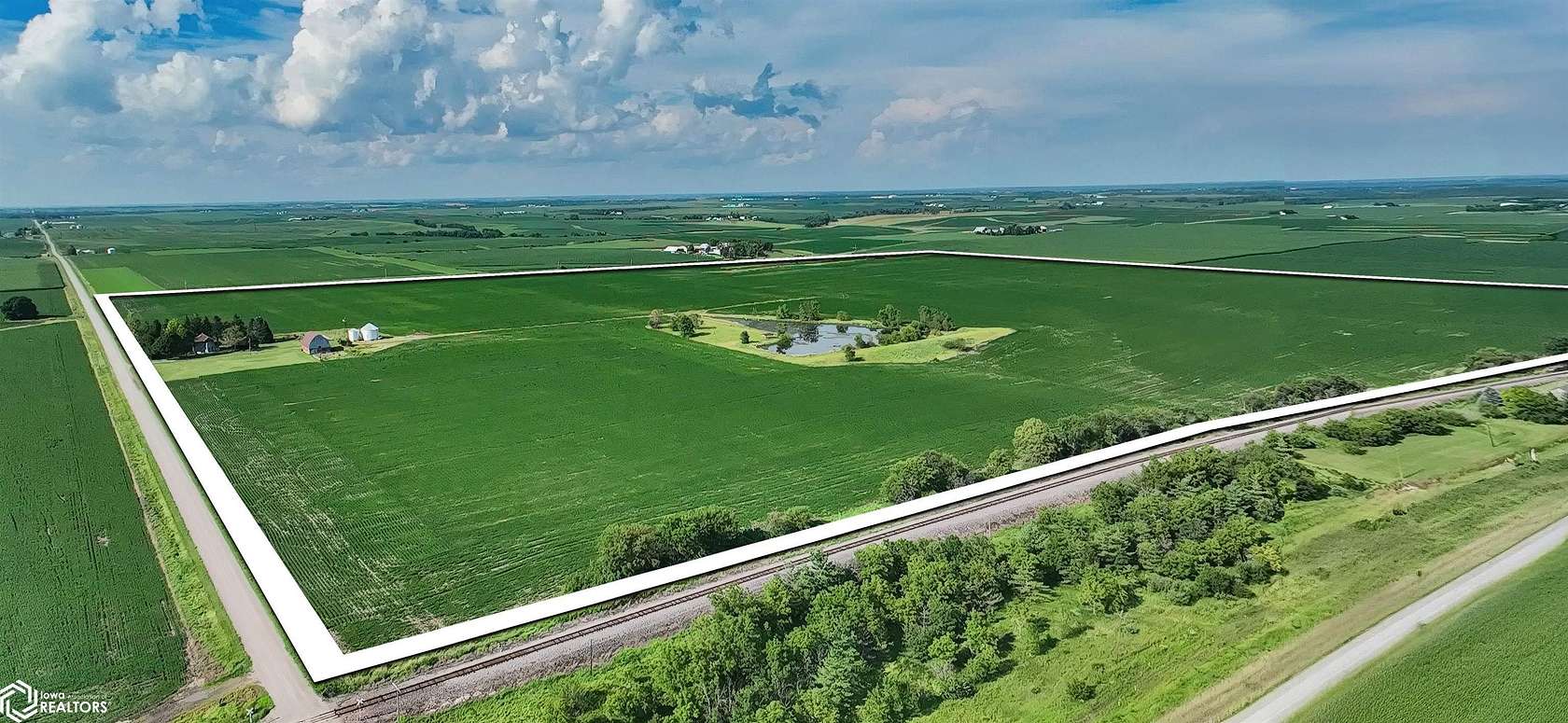 153 Acres of Agricultural Land for Auction in Columbus Junction, Iowa