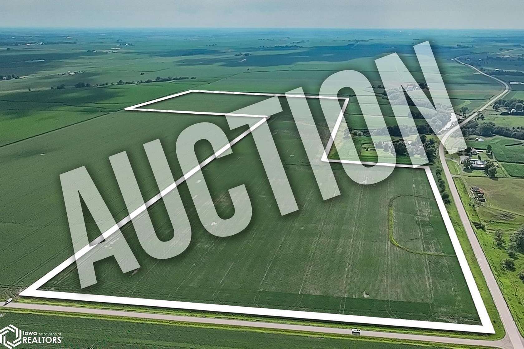 123 Acres of Agricultural Land for Auction in Ainsworth, Iowa