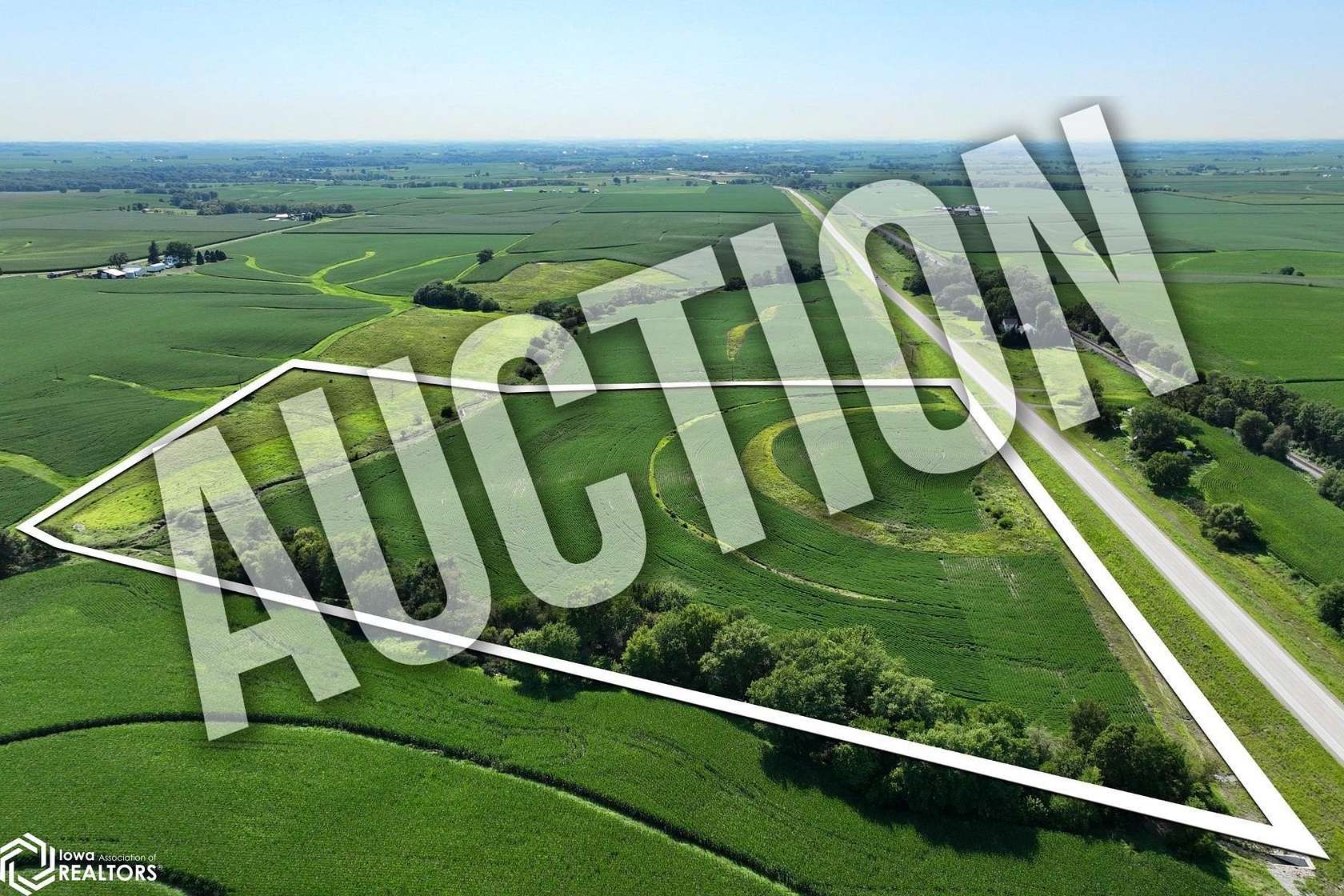 30.8 Acres of Agricultural Land for Auction in Ainsworth, Iowa