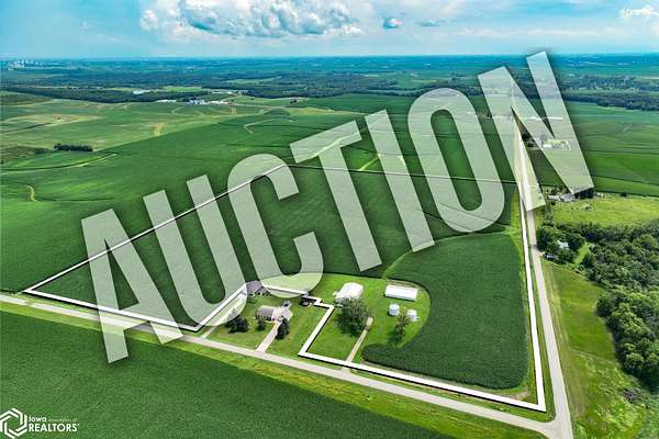45.6 Acres of Agricultural Land for Auction in Ainsworth, Iowa