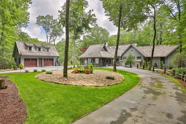 3 Acres of Residential Land with Home for Sale in Cashiers, North Carolina