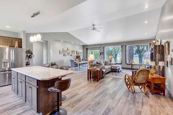 17 Acres of Land with Home for Sale in Corvallis, Montana