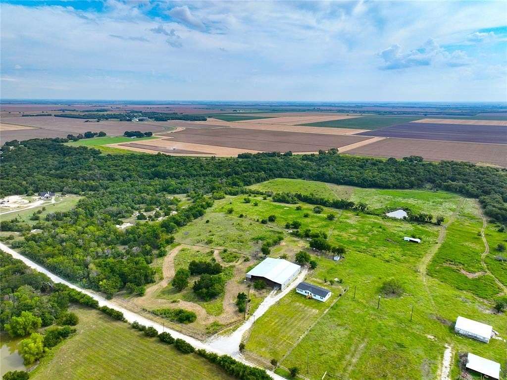 16.5 Acres of Land with Home for Sale in Bynum, Texas