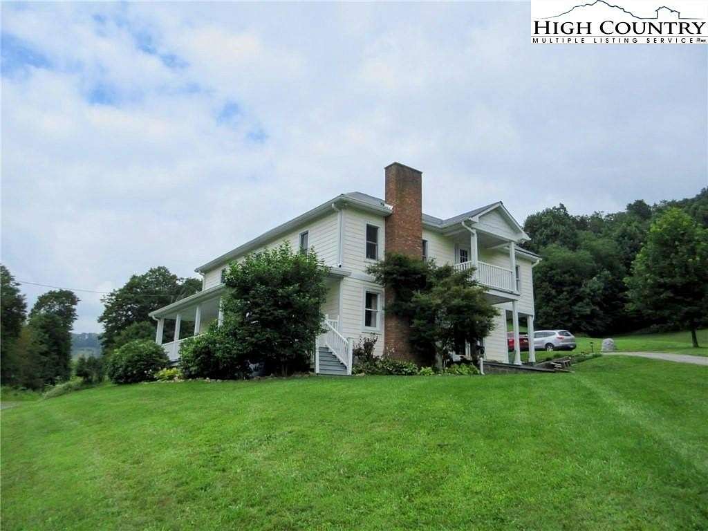 29.3 Acres of Recreational Land with Home for Sale in Lansing, North Carolina