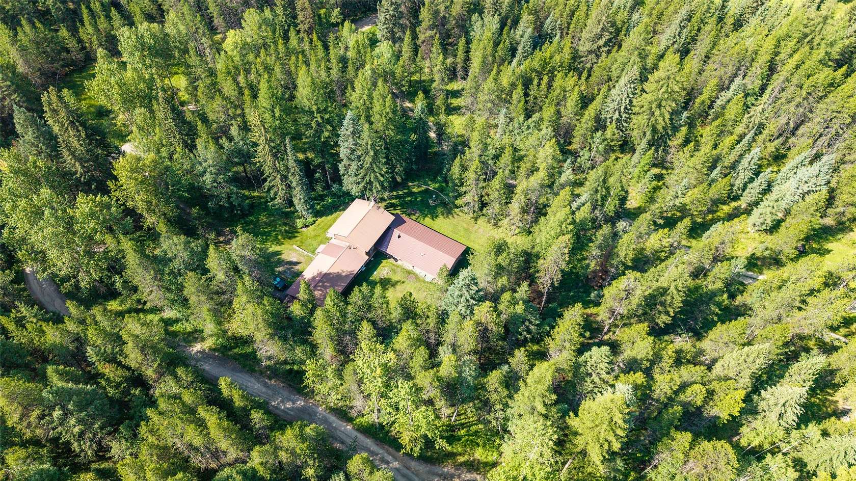 5 Acres of Residential Land with Home for Sale in Olney, Montana