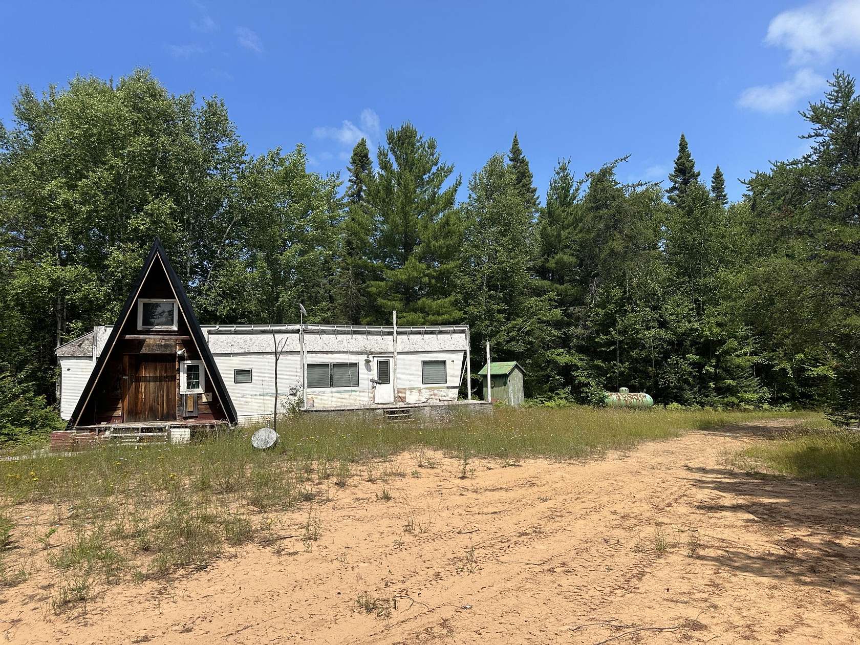 6.64 Acres of Land with Home for Sale in Paradise, Michigan