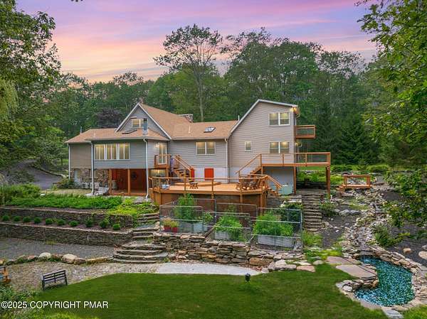 6.5 Acres of Residential Land with Home for Sale in Canadensis, Pennsylvania