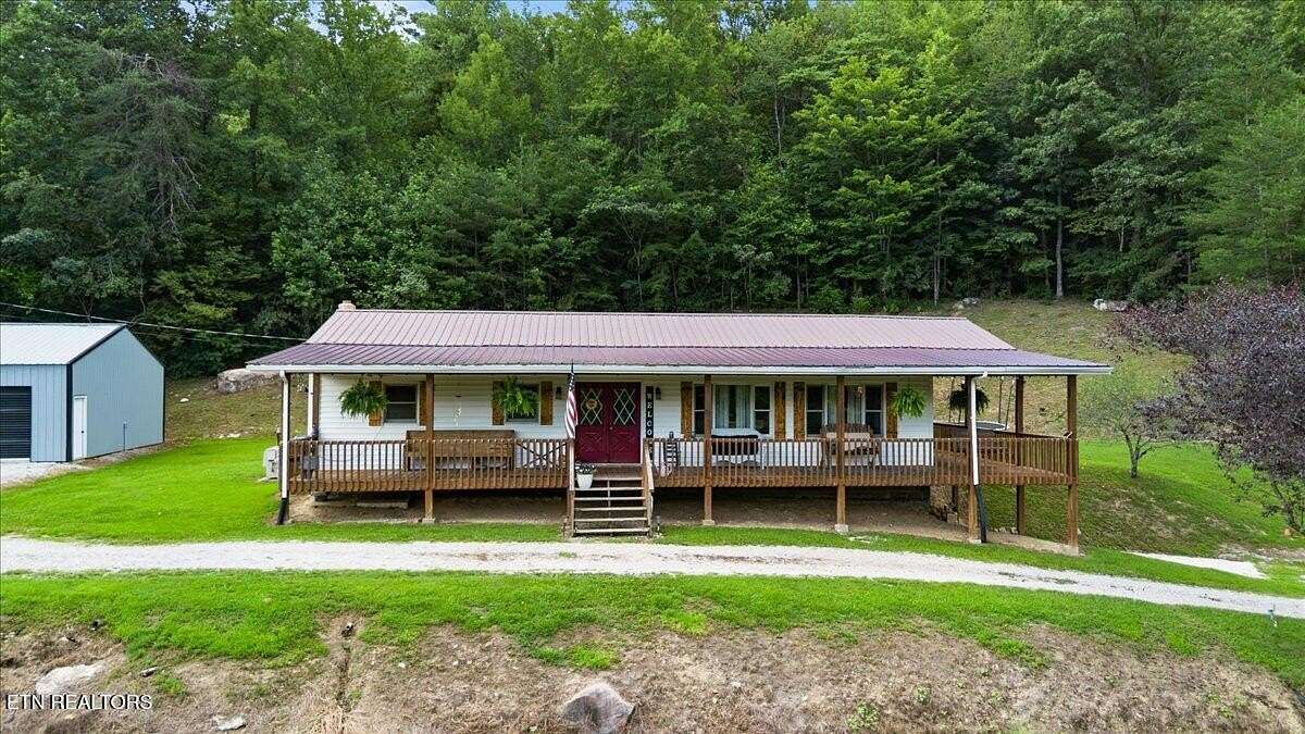 7.6 Acres of Residential Land with Home for Sale in Huntsville, Tennessee