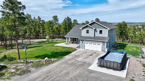 9.4 Acres of Residential Land with Home for Sale in Upton, Wyoming