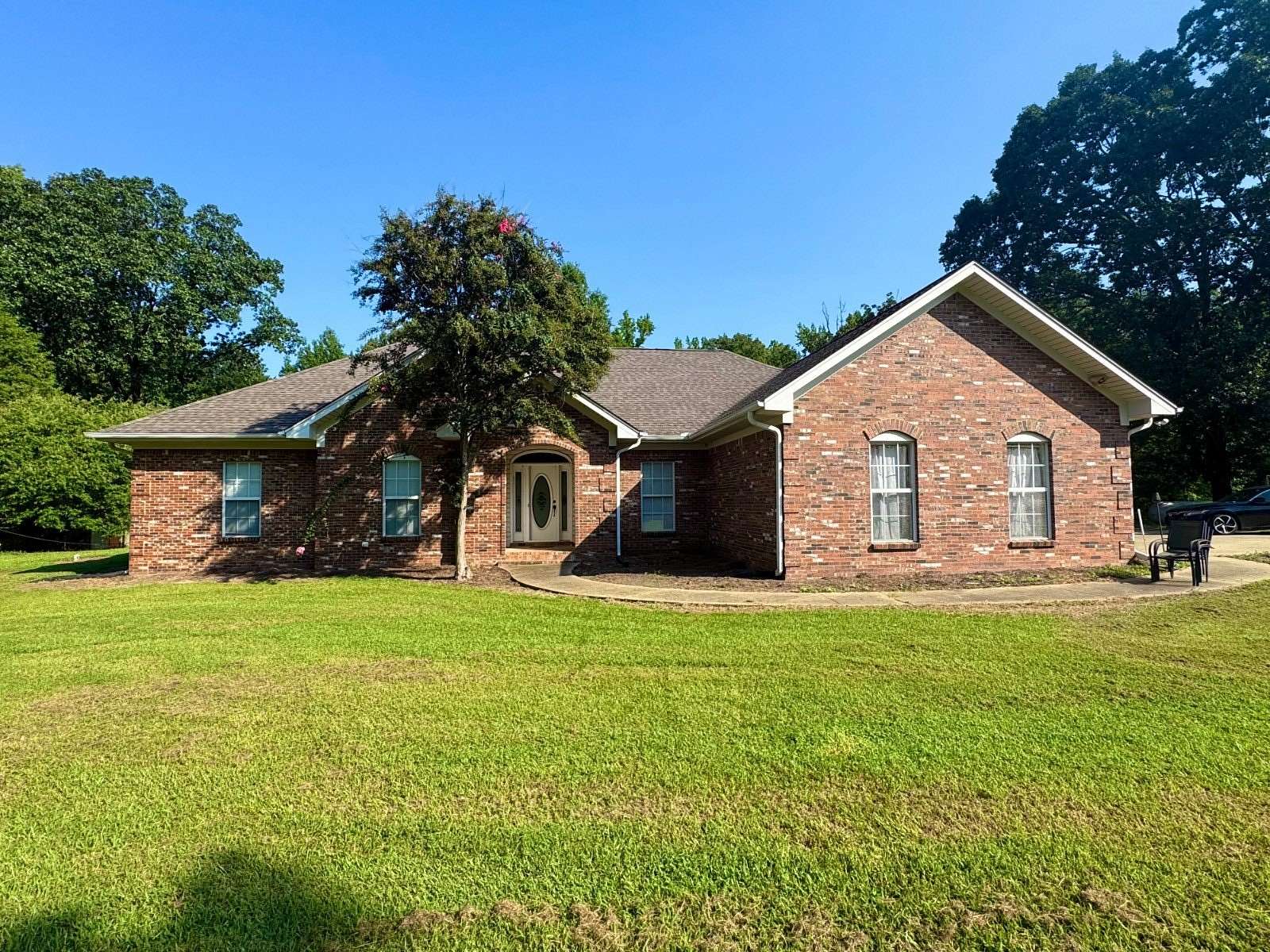 10.7 Acres of Land with Home for Sale in McCarley, Mississippi