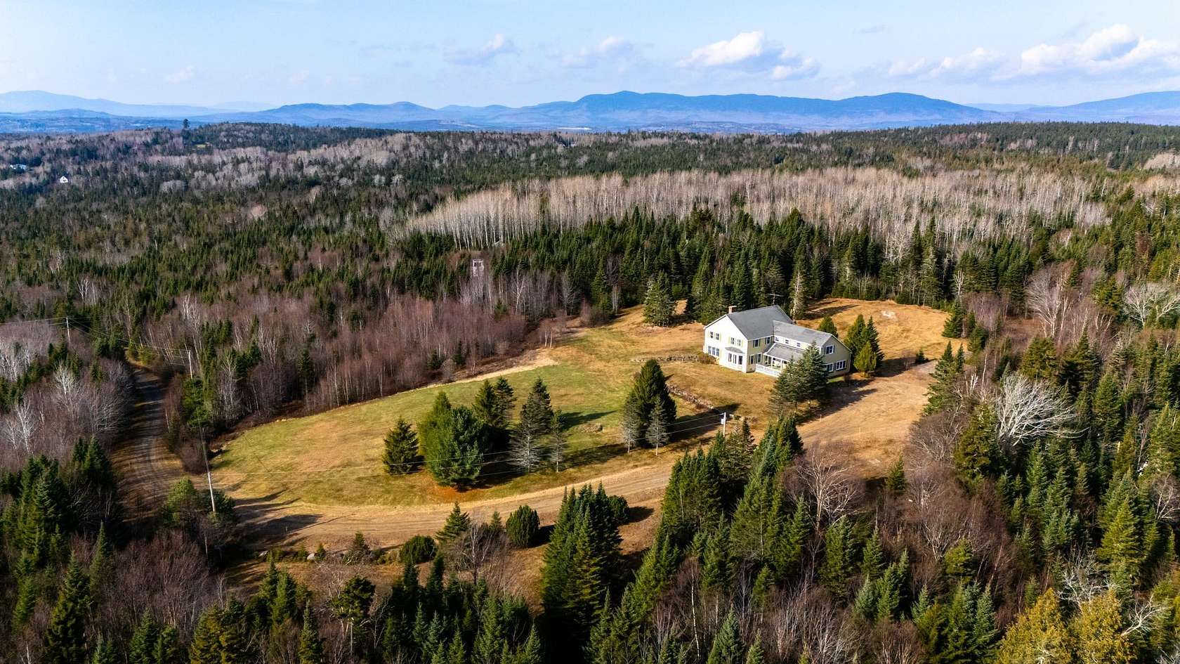 6.1 Acres of Residential Land with Home for Sale in Rangeley, Maine