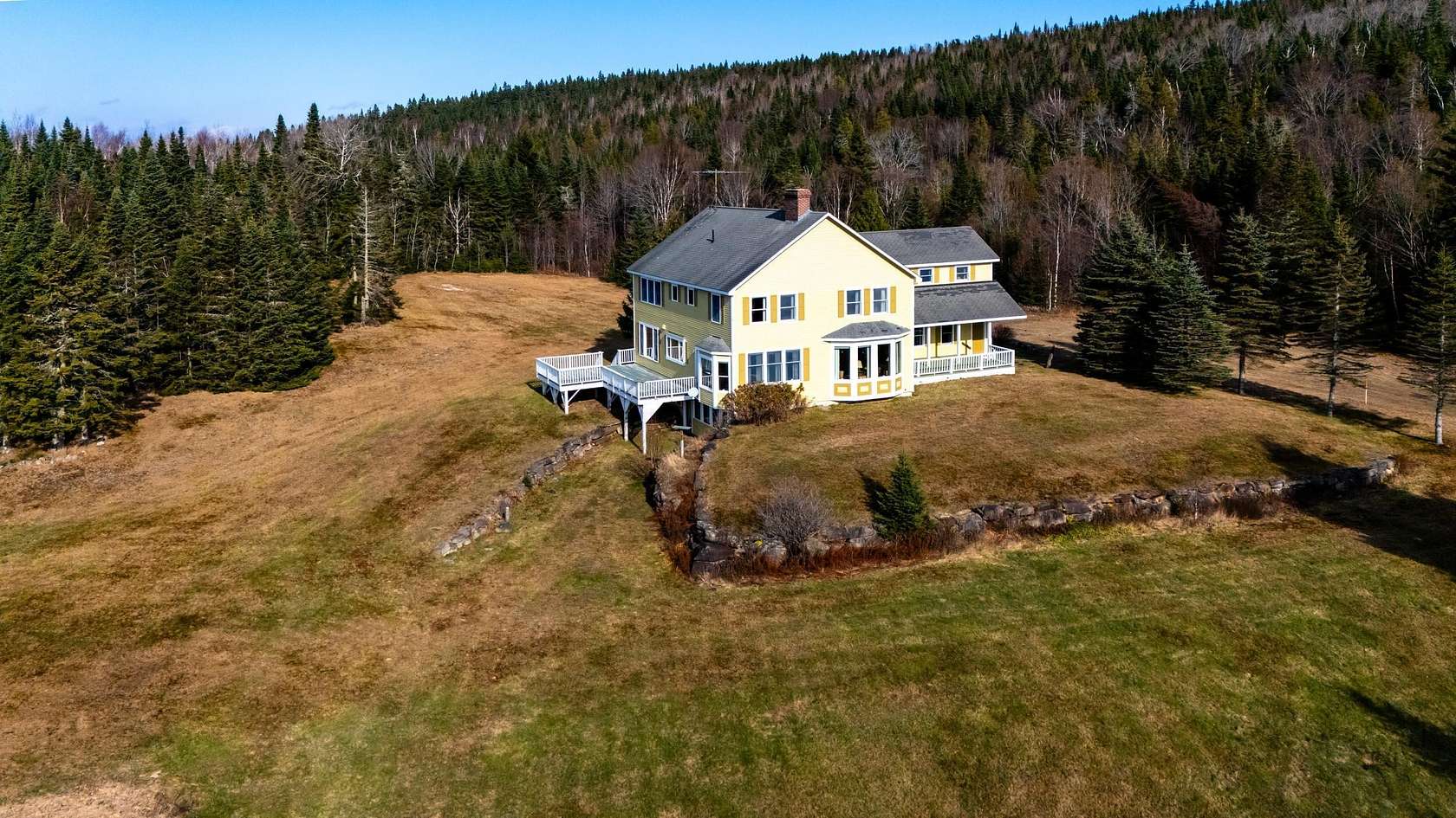 6.1 Acres of Land with Home for Sale in Dallas Plantation, Maine
