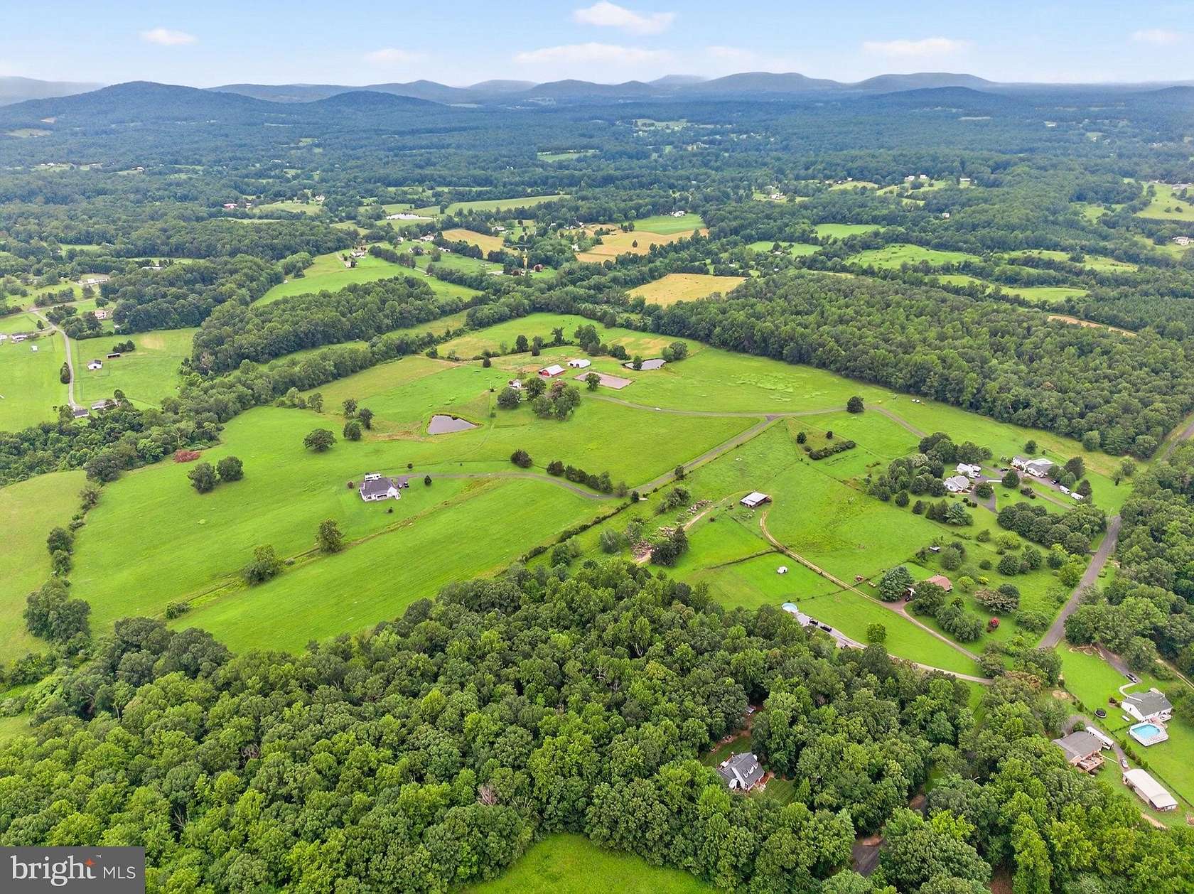 57.7 Acres of Agricultural Land with Home for Sale in Amissville, Virginia