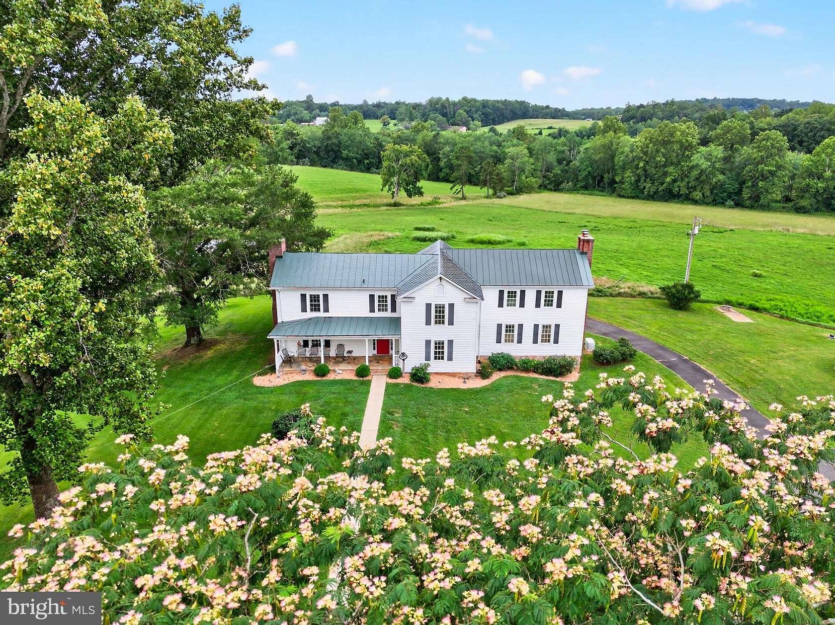 57.7 Acres of Agricultural Land with Home for Sale in Amissville, Virginia