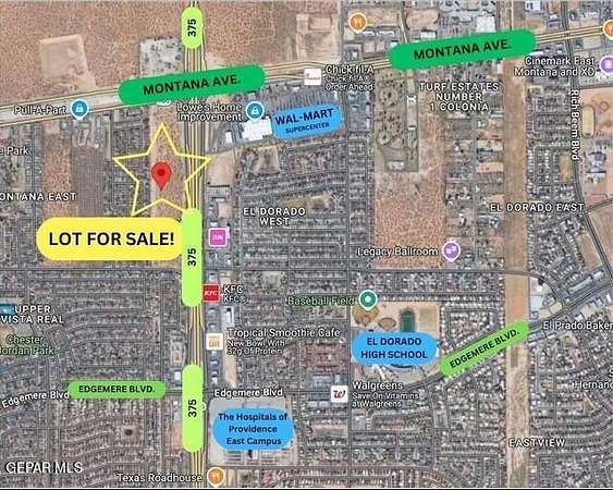 0.18 Acres of Mixed-Use Land for Sale in El Paso, Texas