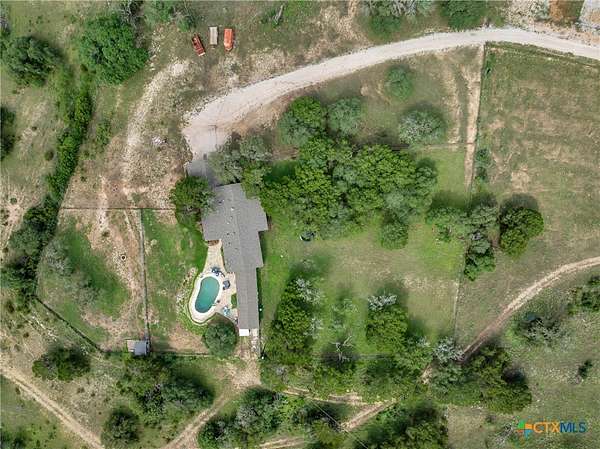 45 Acres of Agricultural Land with Home for Sale in Burnet, Texas