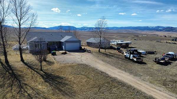 13.8 Acres of Land with Home for Sale in Hall, Montana
