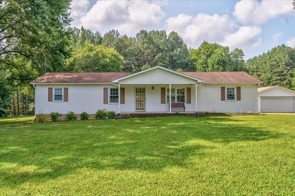 38.3 Acres of Agricultural Land with Home for Sale in Sutherlin, Virginia