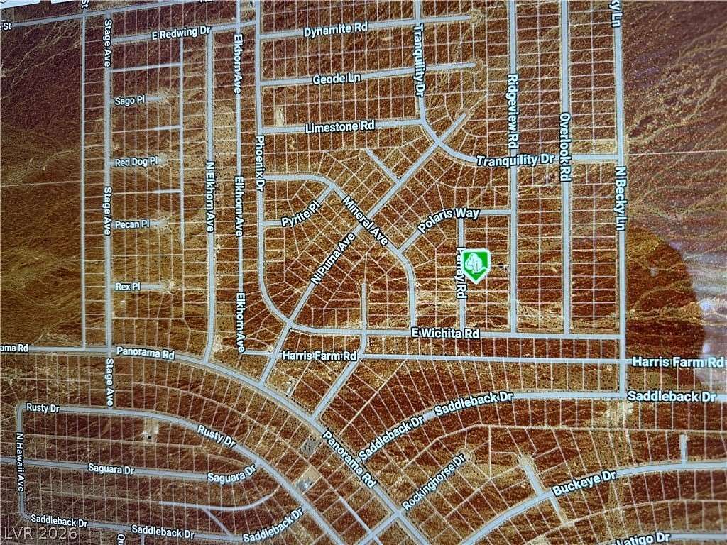 0.27 Acres of Residential Land for Sale in Pahrump, Nevada