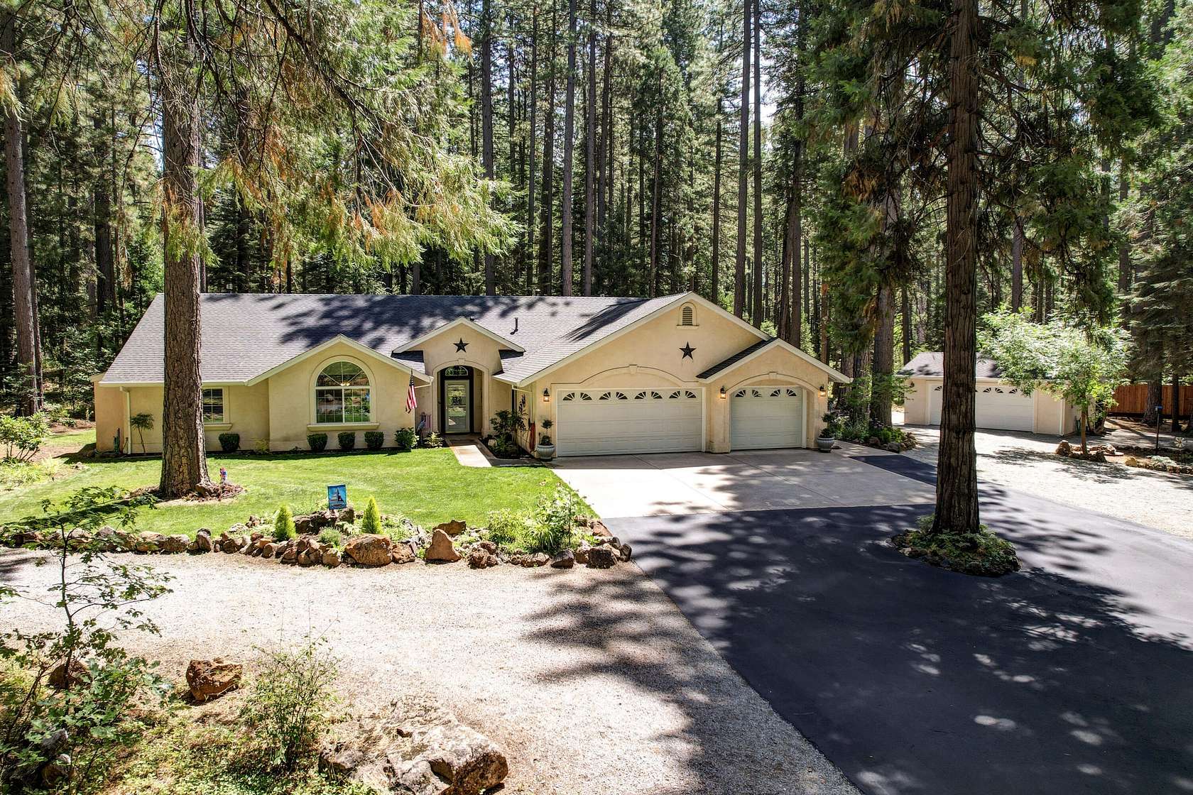 2.68 Acres of Residential Land with Home for Sale in Shingletown, California