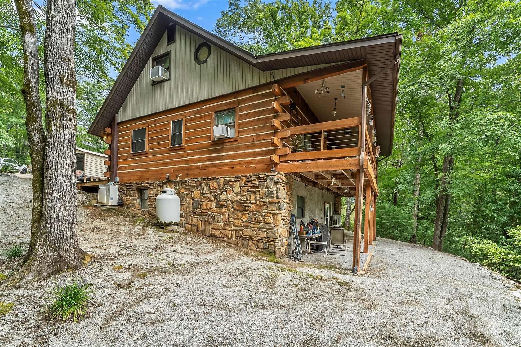 10 Acres of Recreational Land with Home for Sale in Marion, North Carolina