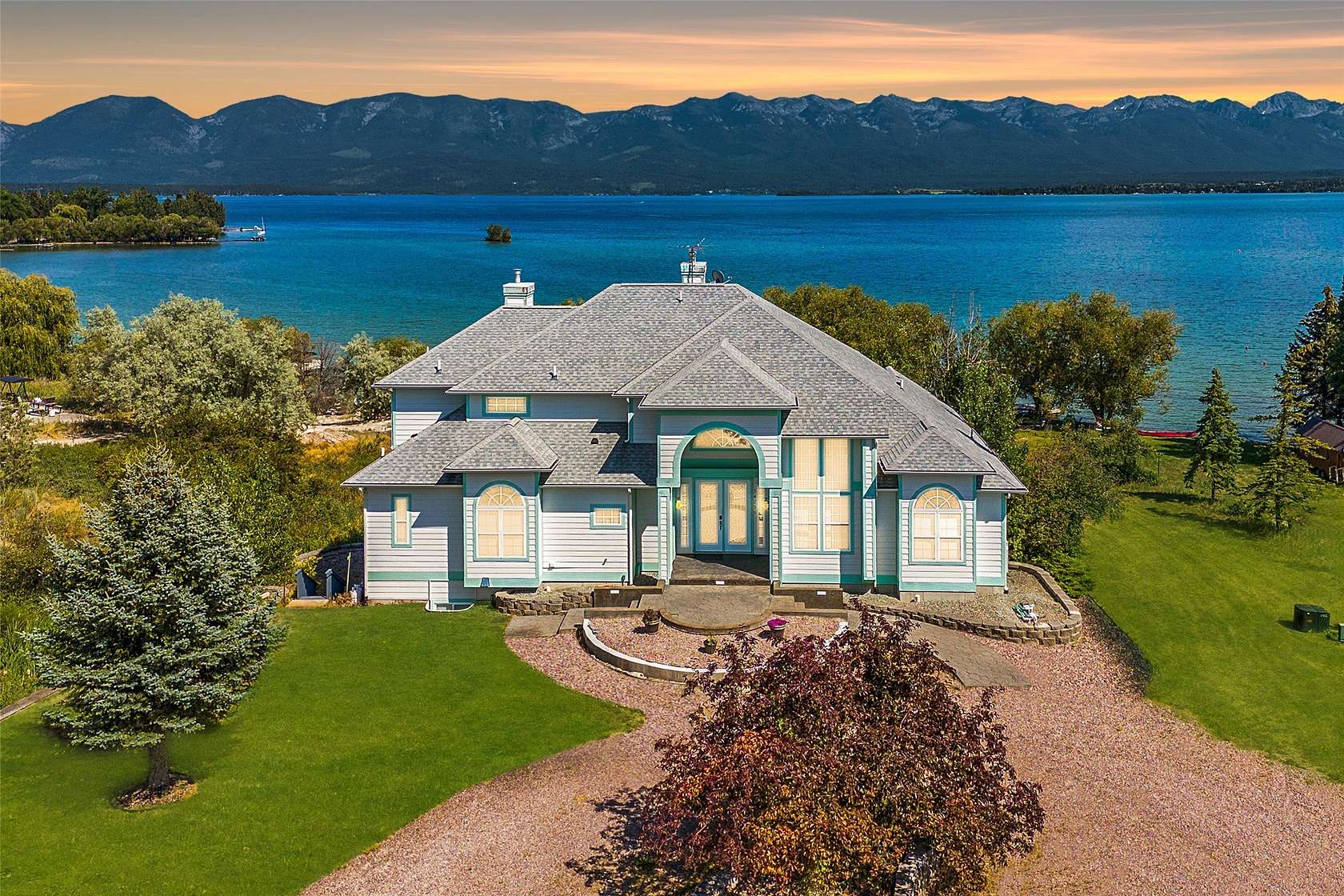 3.59 Acres of Residential Land with Home for Sale in Polson, Montana