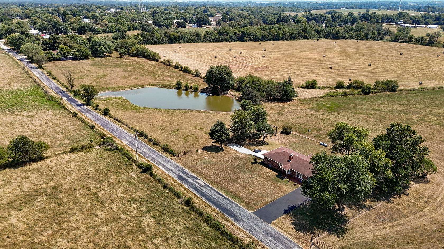 79 Acres of Land with Home for Sale in Miller, Missouri