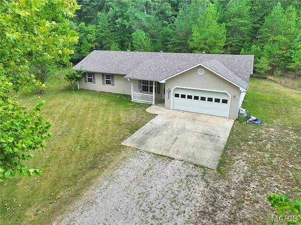 10 Acres of Residential Land with Home for Sale in Williamsville, Missouri