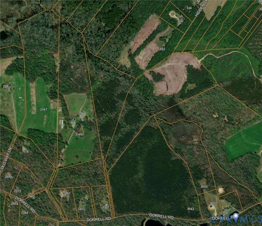 45 Acres of Recreational Land for Sale in Aylett, Virginia