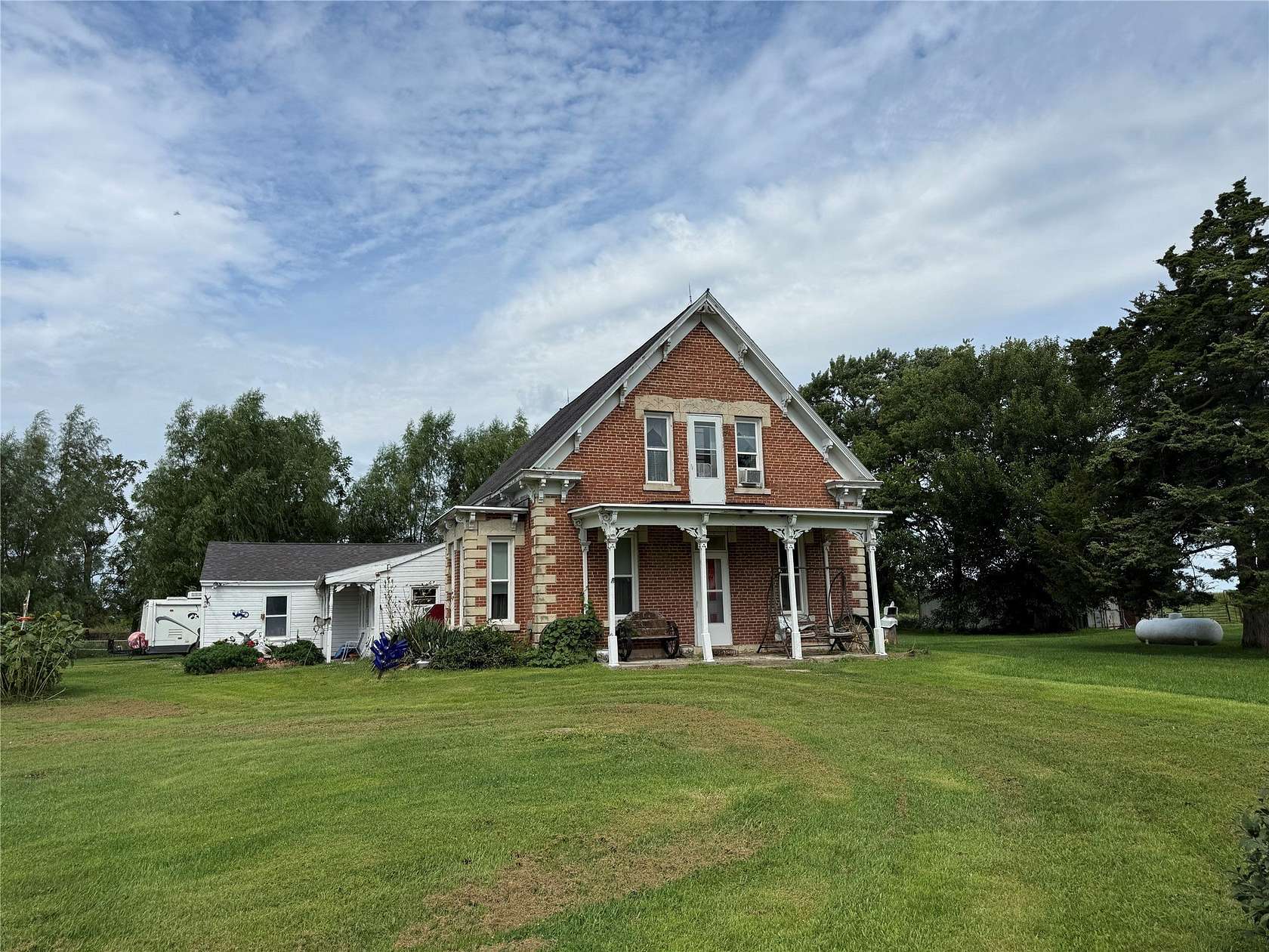 4.26 Acres of Residential Land with Home for Sale in Peru Township, Iowa