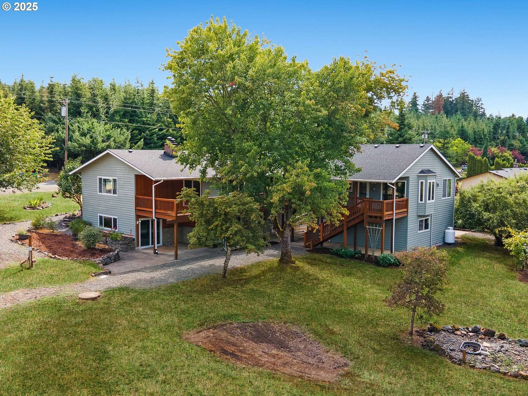 3.33 Acres of Land with Home for Sale in Boring, Oregon