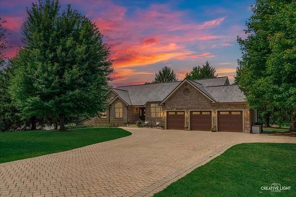 6.3 Acres of Residential Land with Home for Sale in Big Rock, Illinois