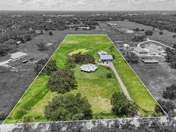 7.56 Acres of Land with Home for Sale in Sarasota, Florida