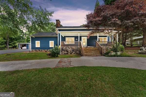 0.5 Acres of Residential Land with Home for Sale in Cleveland, Georgia