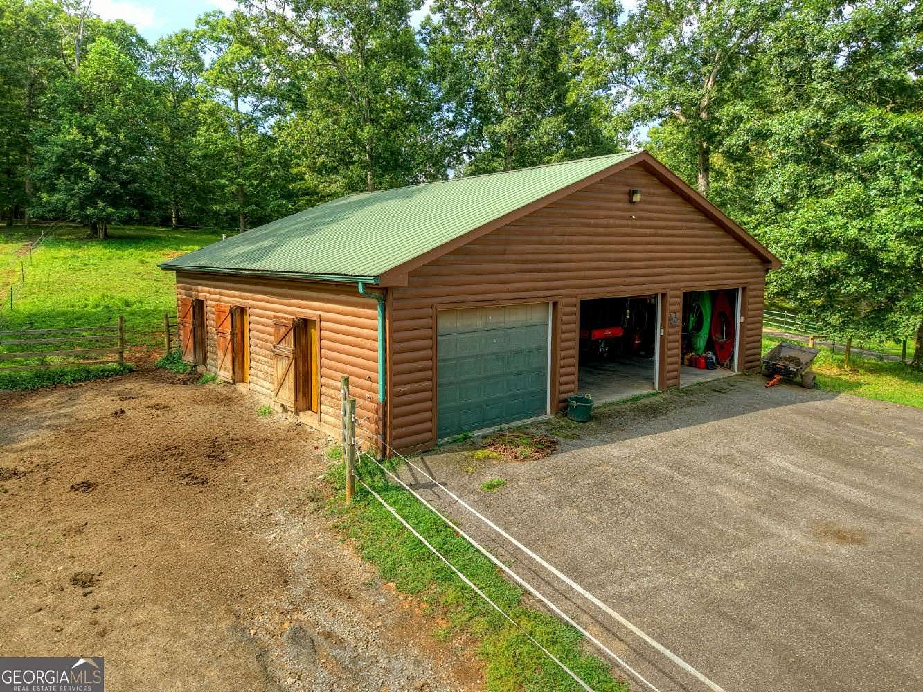 9.6 Acres of Land with Home for Sale in Morganton, Georgia