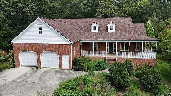 49.6 Acres of Land with Home for Sale in Rockmart, Georgia