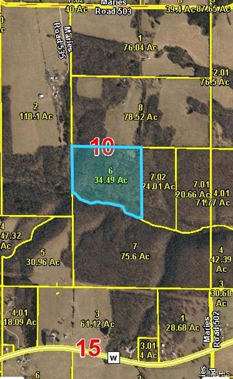 60 Acres of Recreational Land for Sale in Dixon, Missouri