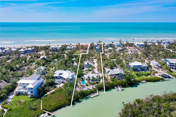 2.45 Acres of Residential Land with Home for Sale in Captiva, Florida