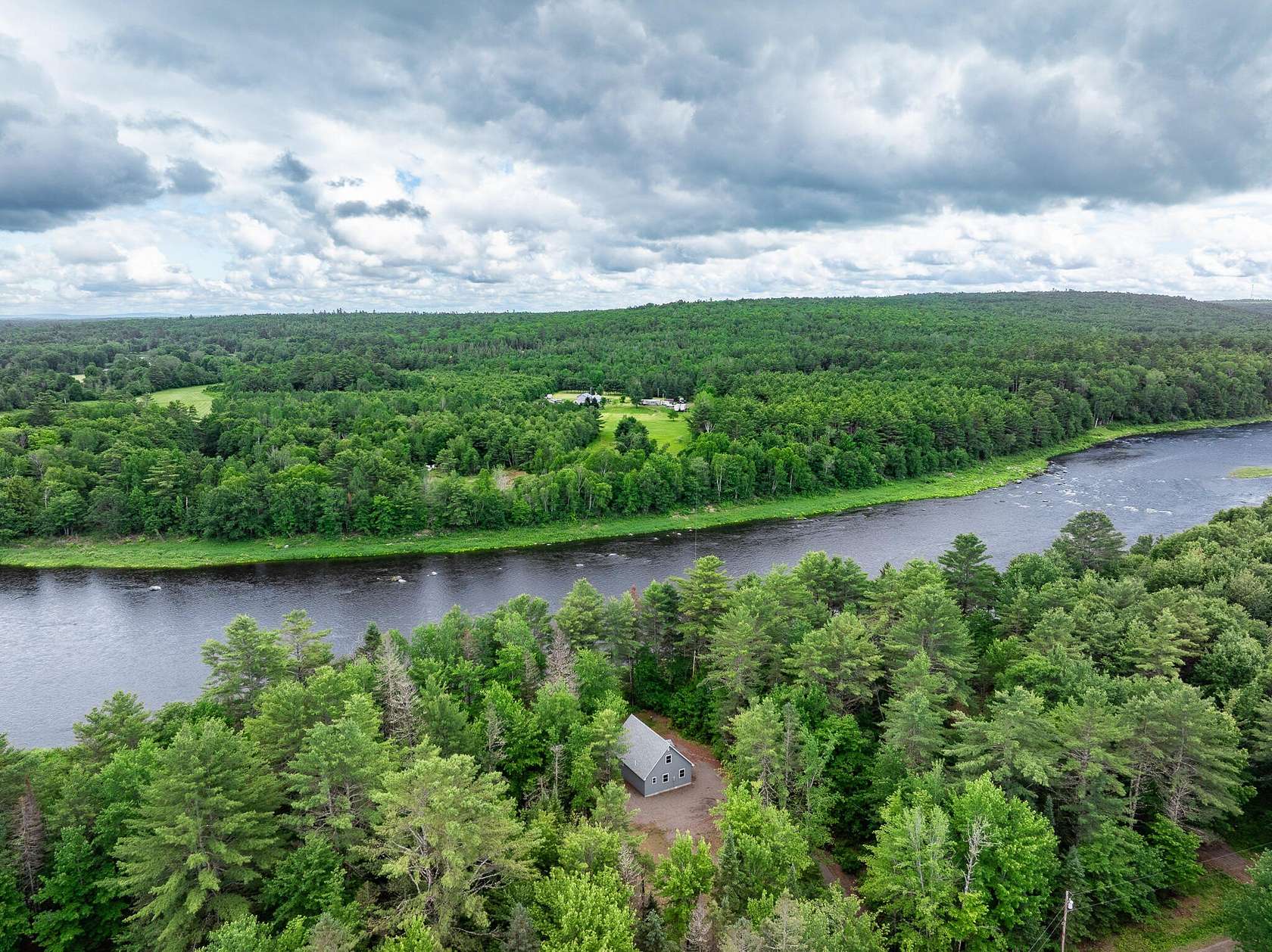 1.82 Acres of Land with Home for Sale in Maxfield Town, Maine