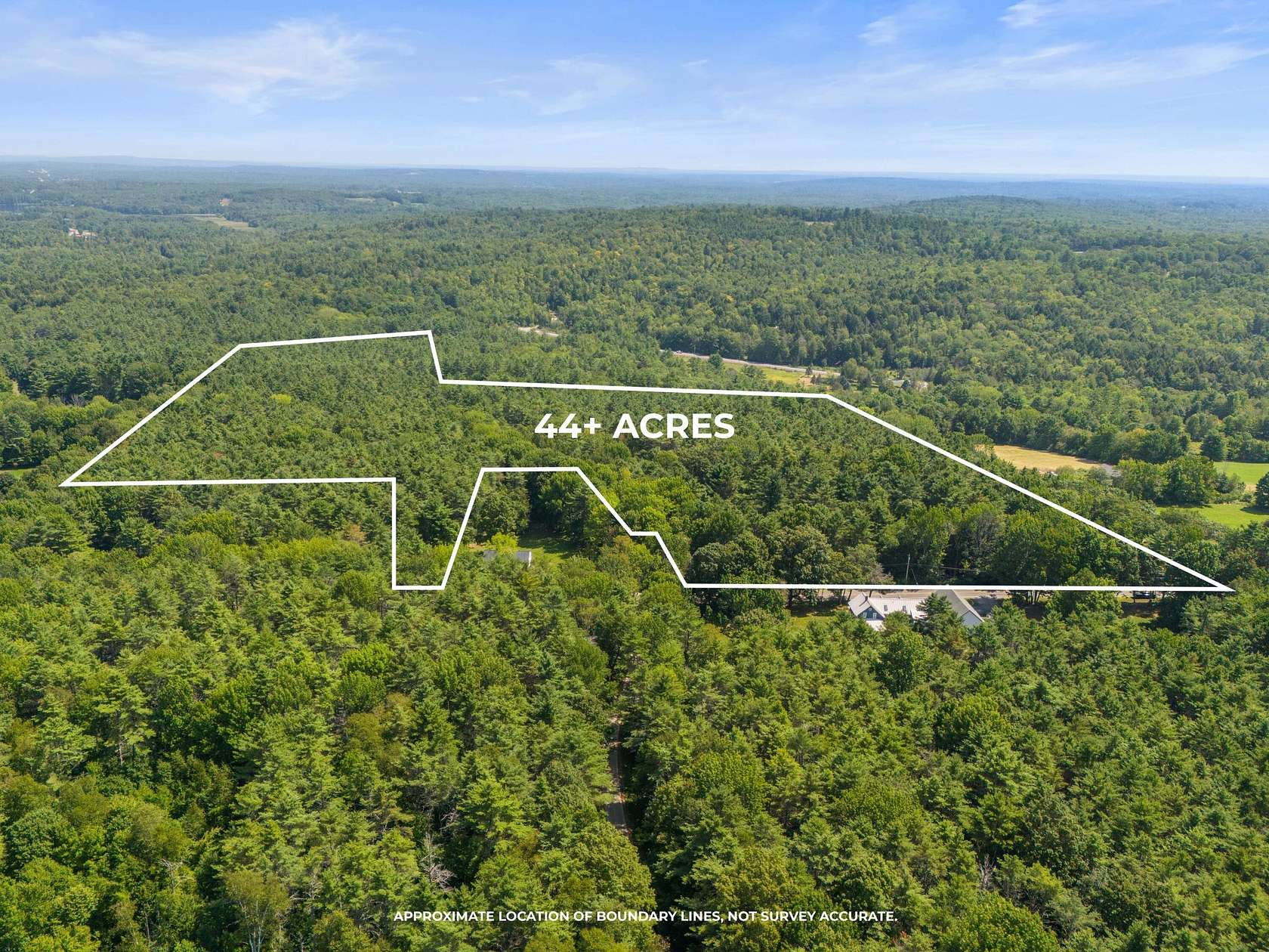 44.4 Acres of Recreational Land for Sale in Litchfield Town, Maine