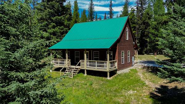 3 Acres of Land with Home for Sale in Trego, Montana