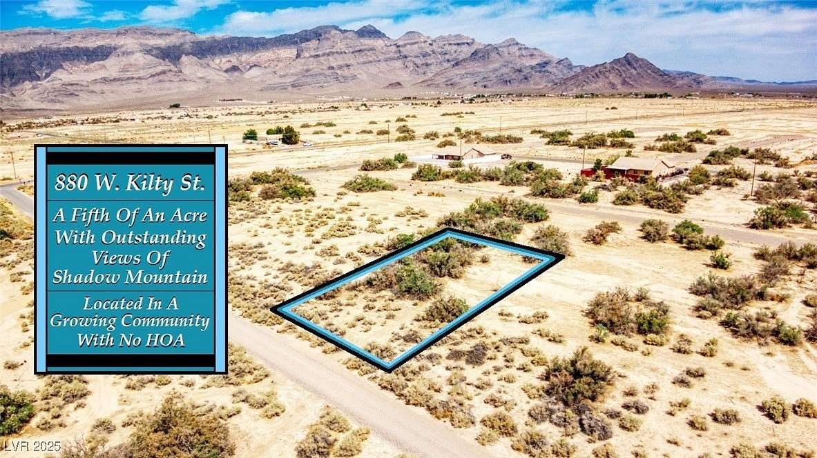 0.2 Acres of Residential Land for Sale in Pahrump, Nevada