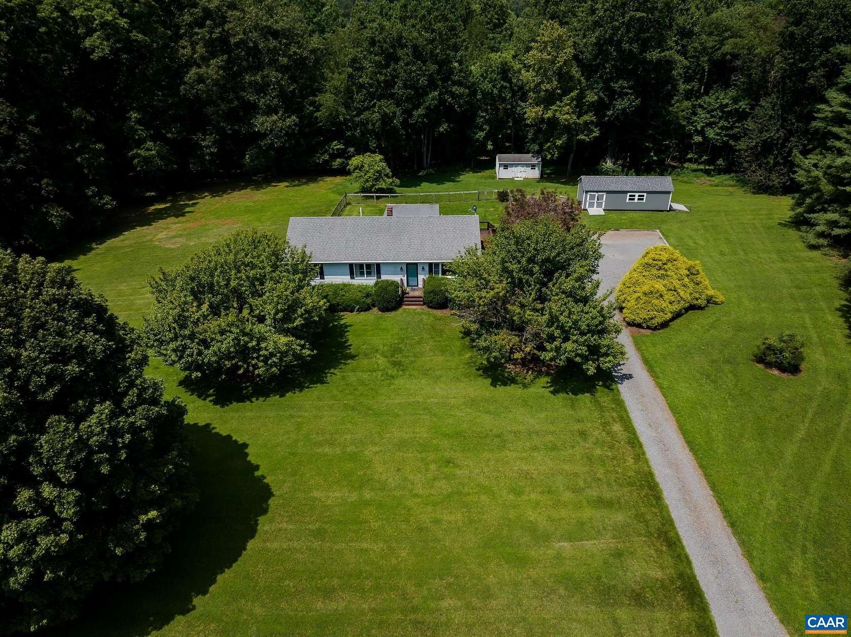 5.35 Acres of Residential Land with Home for Sale in Faber, Virginia