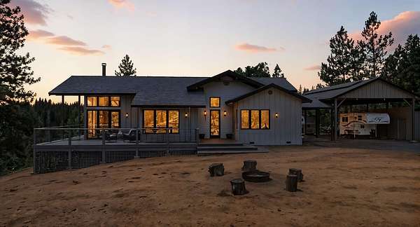 232 Acres of Land with Home for Sale in Wilseyville, California